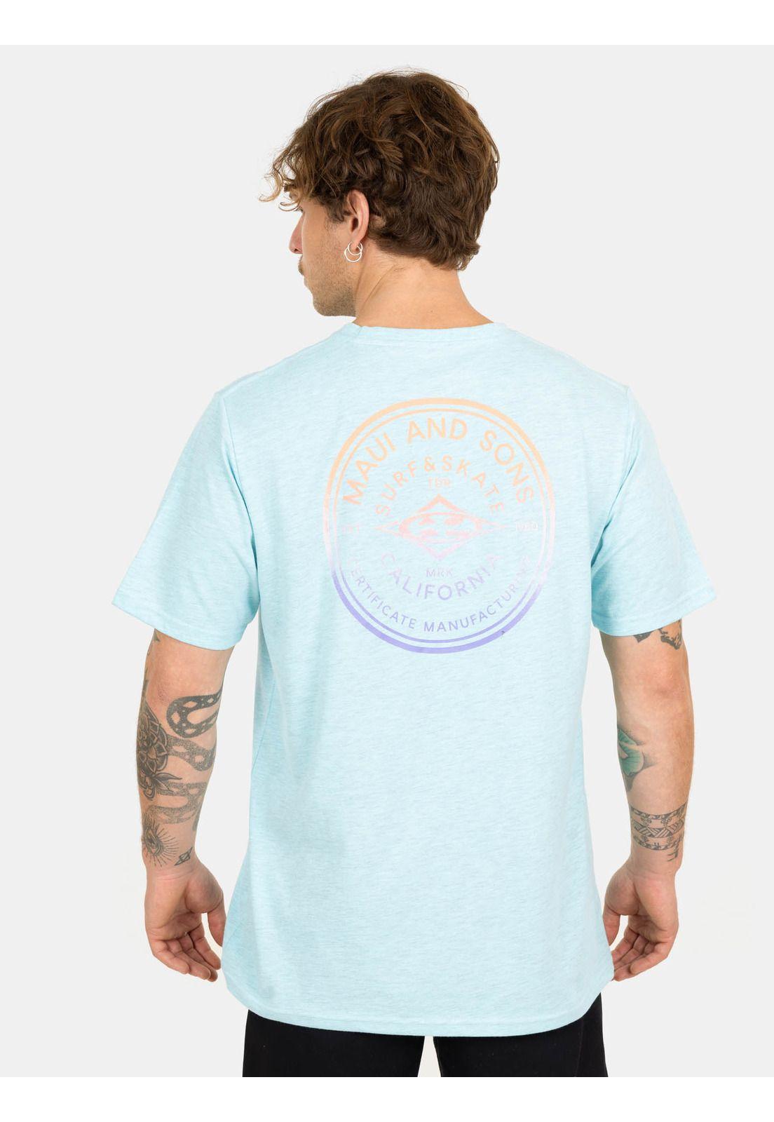 Polera MC Comuy Celeste Hombre Maui And Sons-1