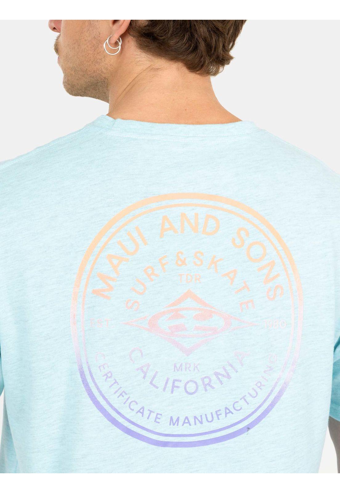 Polera MC Comuy Celeste Hombre Maui And Sons-2