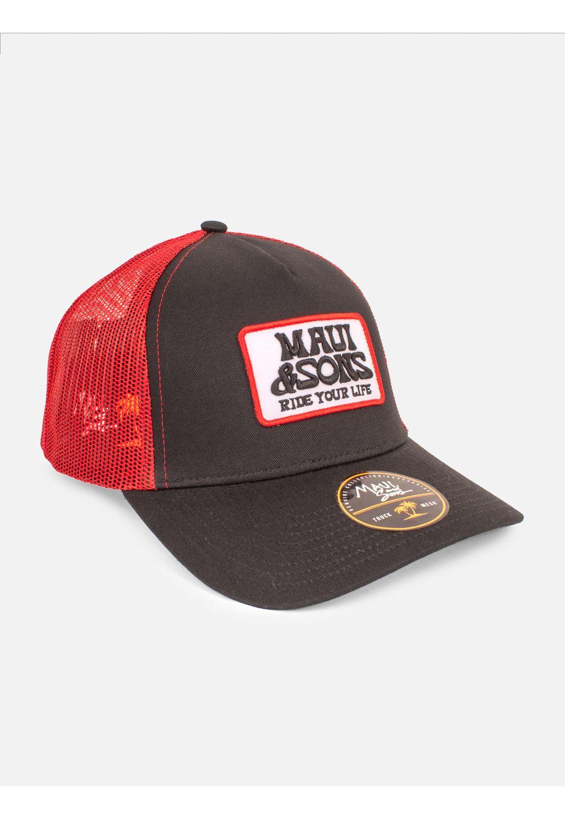 Jockey Trucker Negro Hombre Maui and sons-3