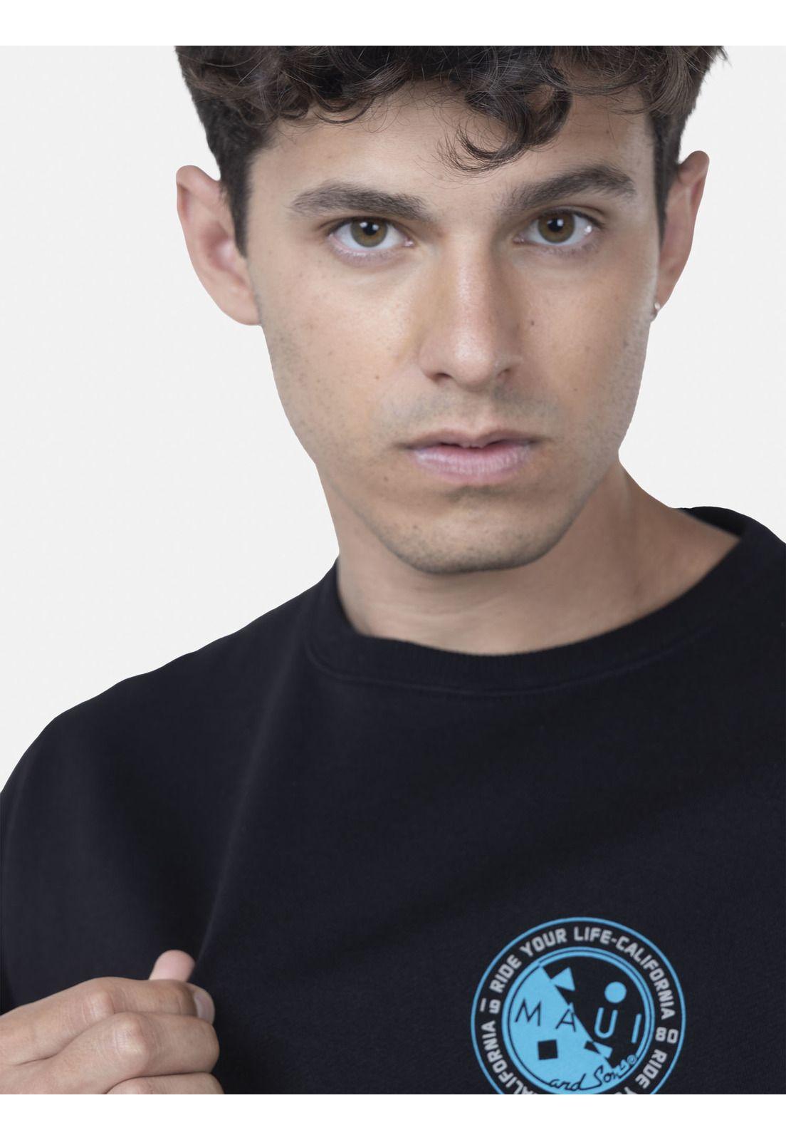 Poleron CR Hombre 5O1031-MI22 Negro Maui and Sons-2