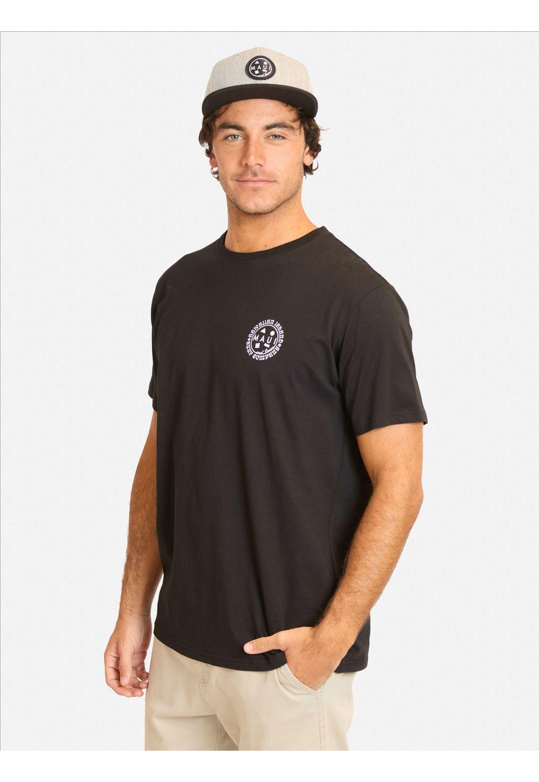 Polera MC Herula Negro Hombre Maui And Sons-0