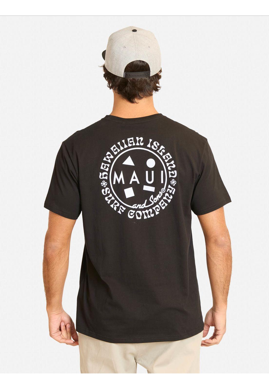 Polera MC Herula Negro Hombre Maui And Sons-1