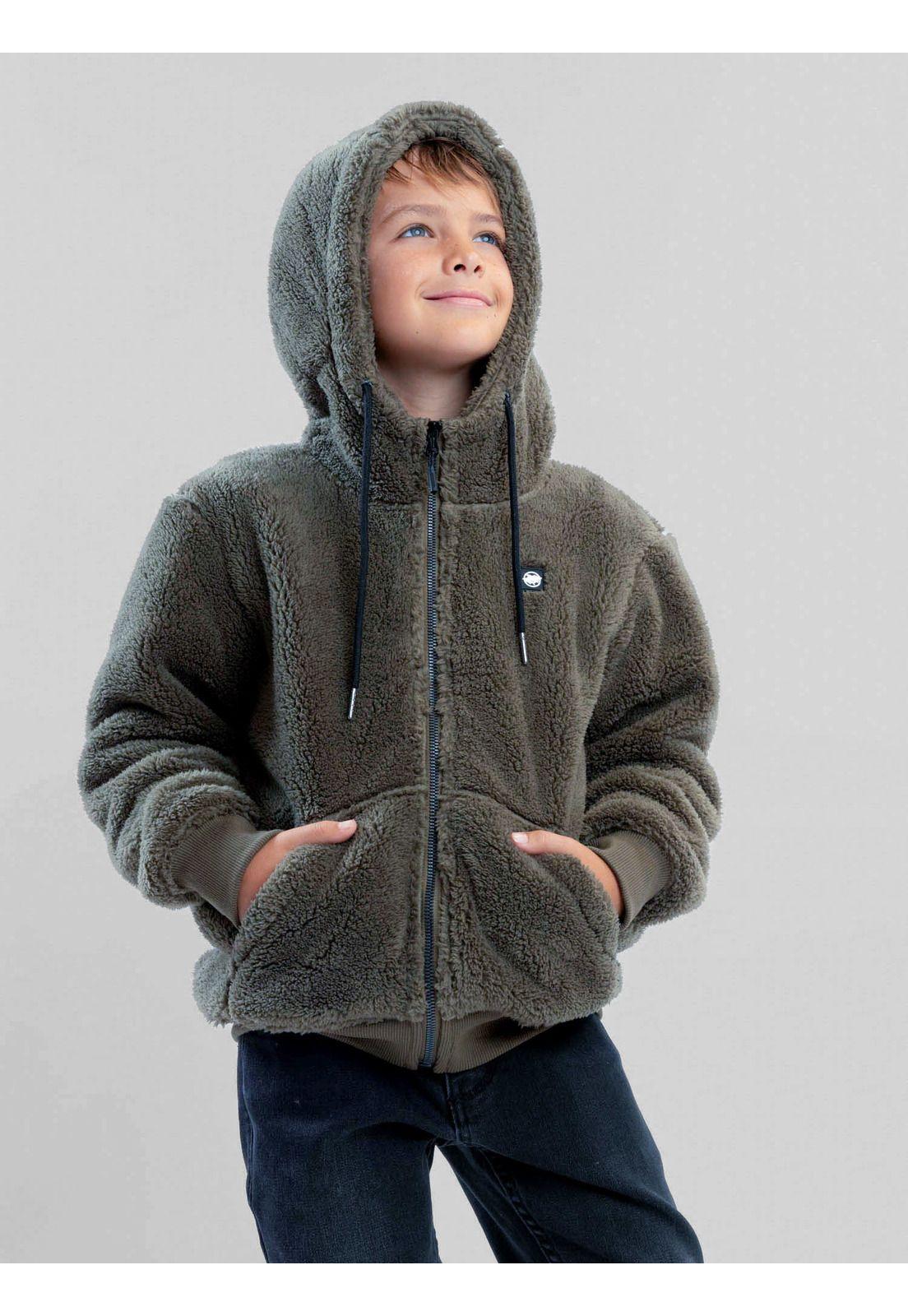 Poleron Chiporro Bayside Verde Infantil Maui And Sons-5