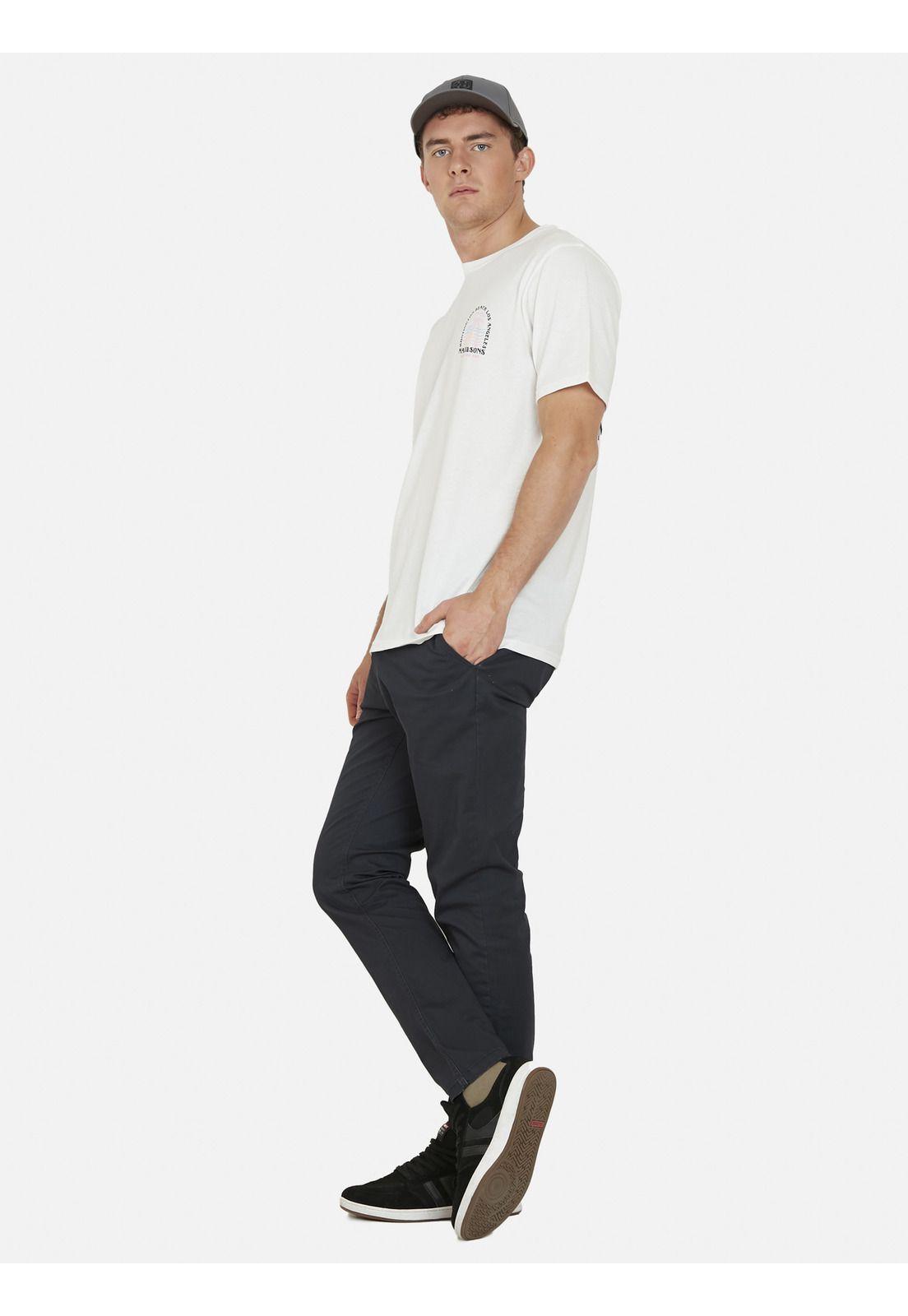 Polera HUNTINGTON SURF Hombre Blanco Maui and Sons-3