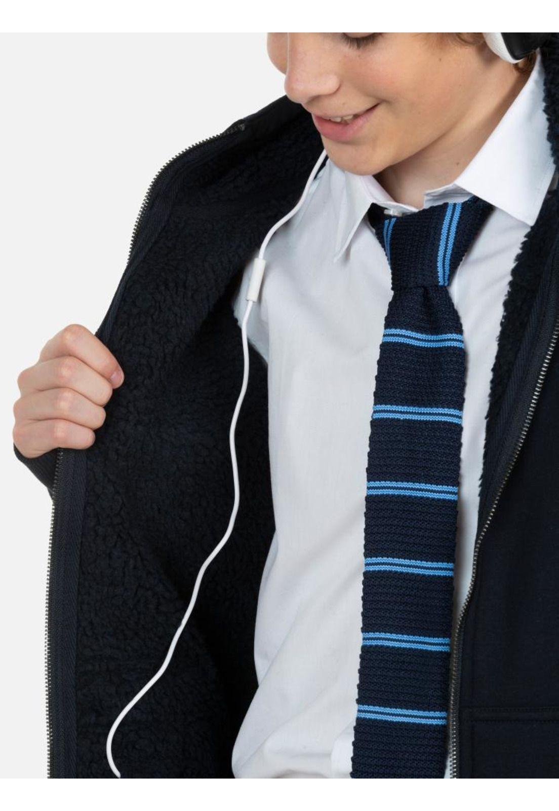 Poleron Escolar Chiporro Lucas Juvenil Azul Maui and Sons-2