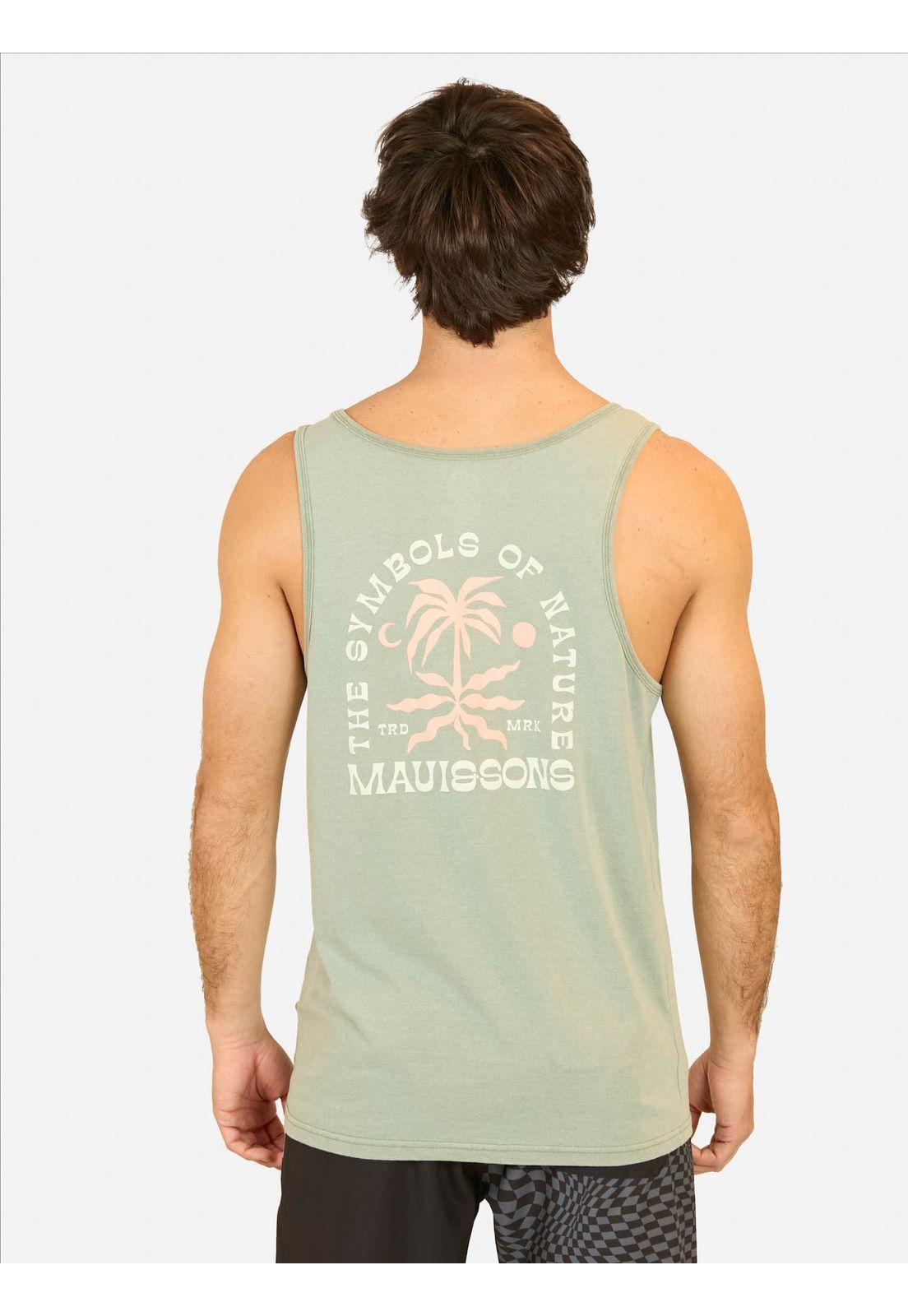 Polera SM Symbols Of Nature Verde Hombre Maui And Sons-1