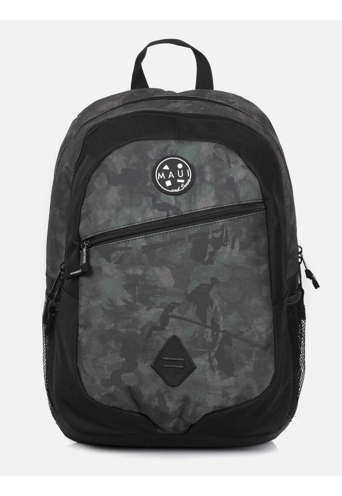 Mochila Escolar Hombre 5AM206-MT22 Verde Maui and Sons-0