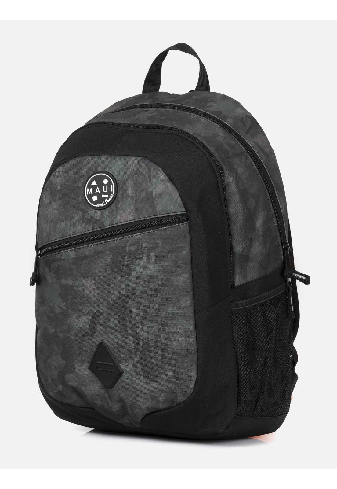 Mochila Escolar Hombre 5AM206-MT22 Verde Maui and Sons-1
