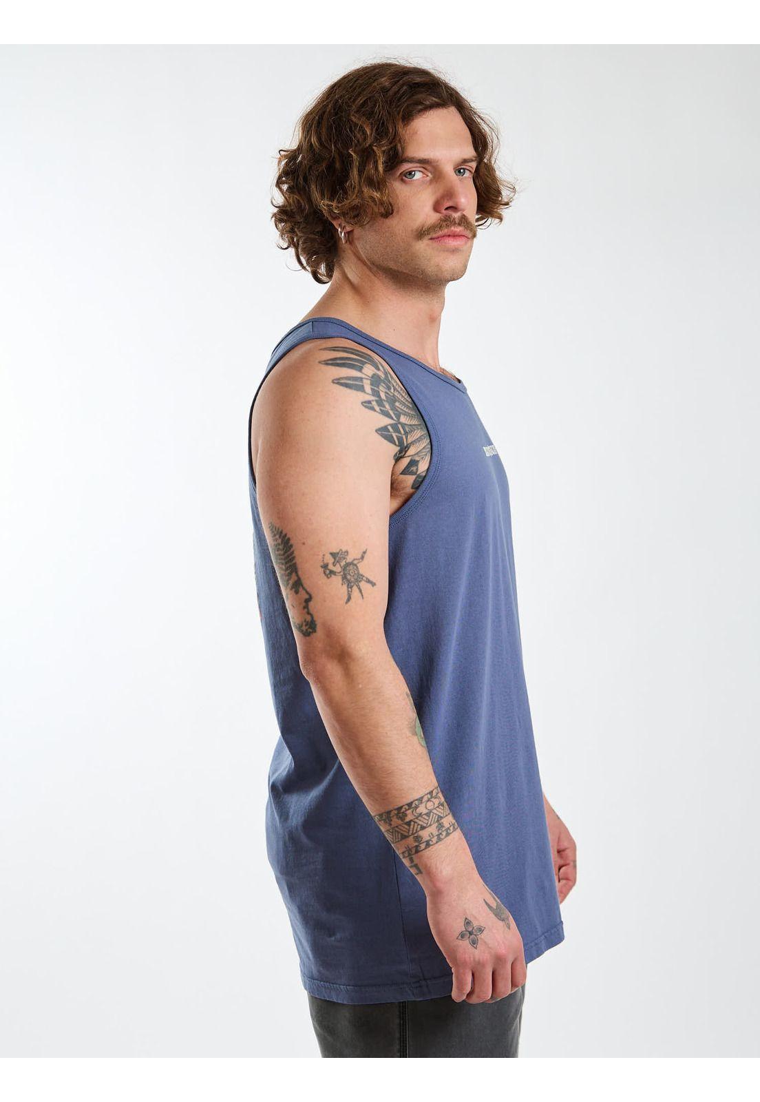 Polera SM Surfer Lax Celeste Hombre Maui and Sons-2