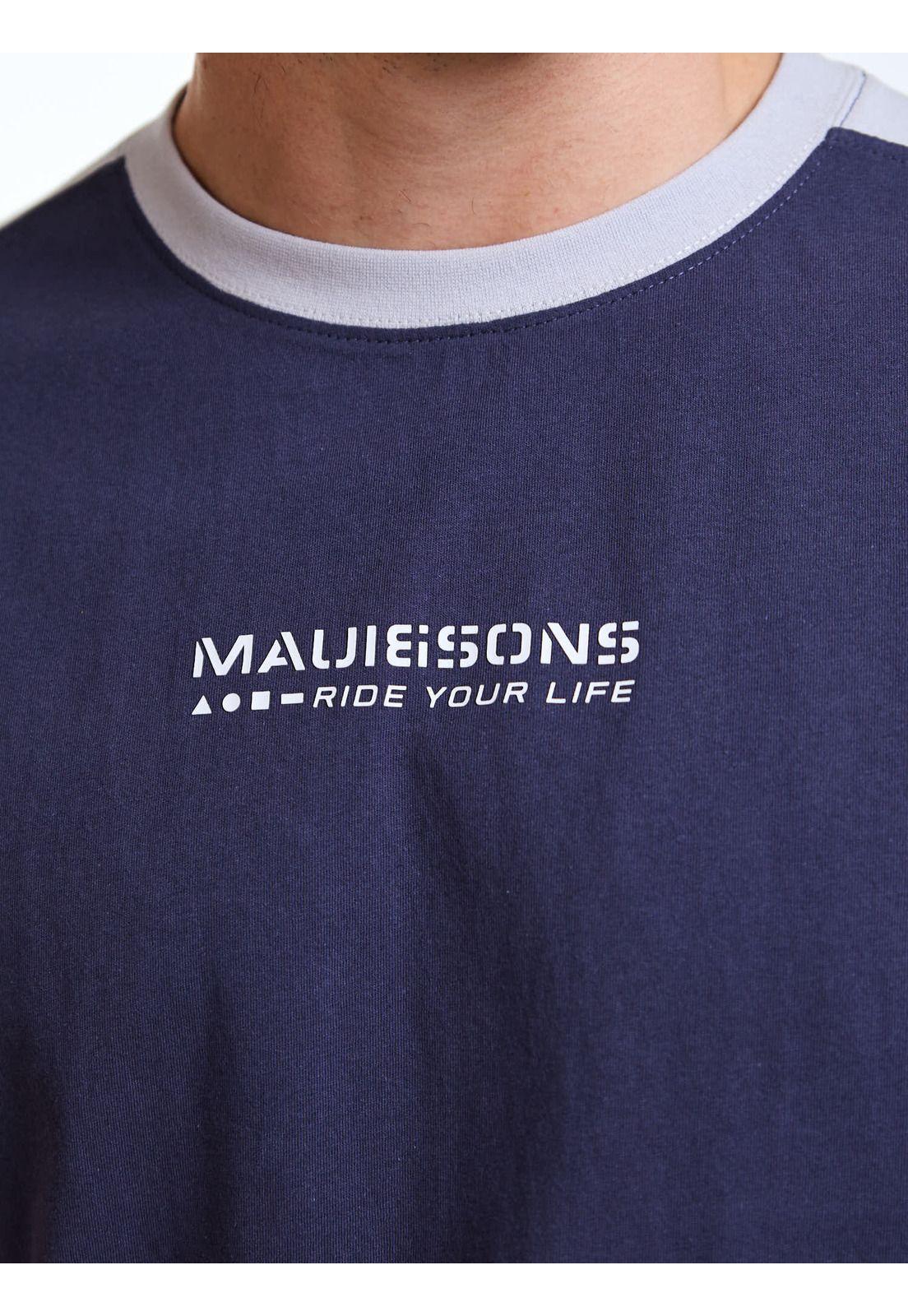 Polera MC Salty Gris Hombre Maui and Sons-4