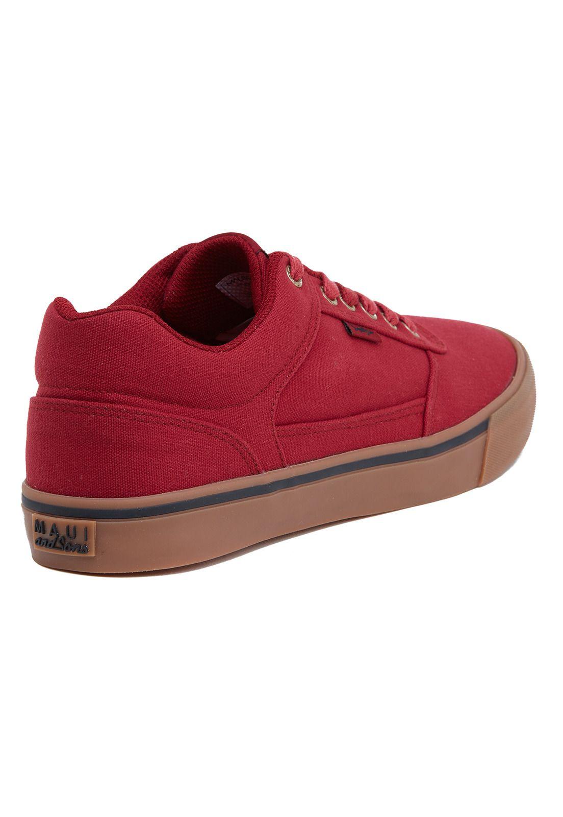 Zapatillas Hombre Rojo Maui and Sons 5Z112-MV21-2