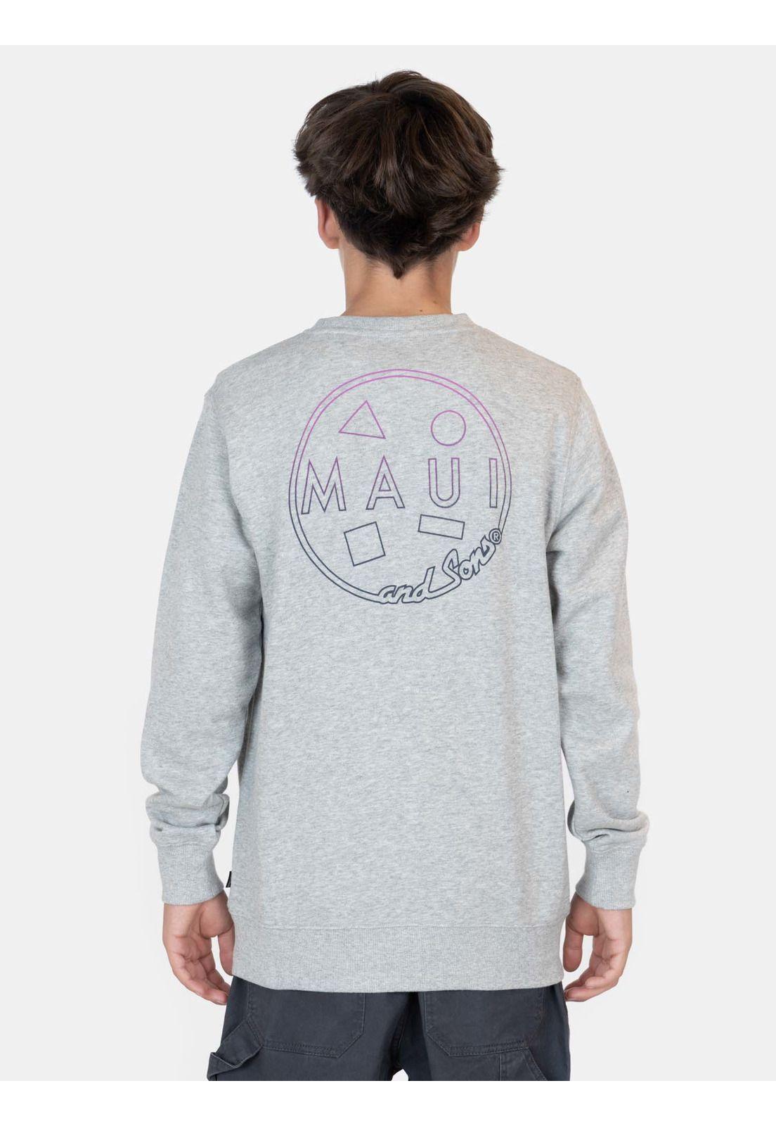 Poleron CR Lailix Gris Infantil Maui And Sons-1