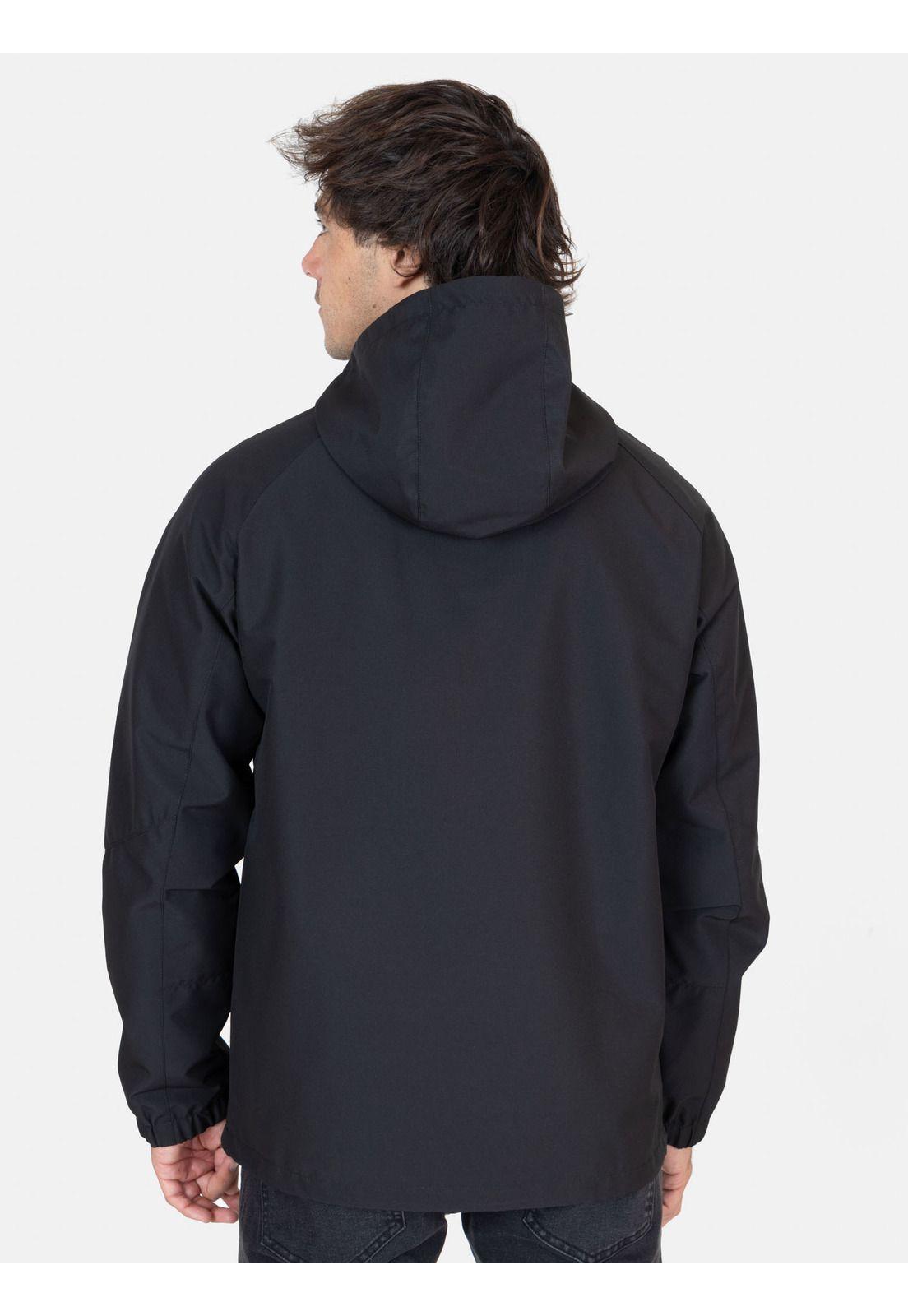 Cortaviento Paisse Negro Hombre Maui And Sons-1