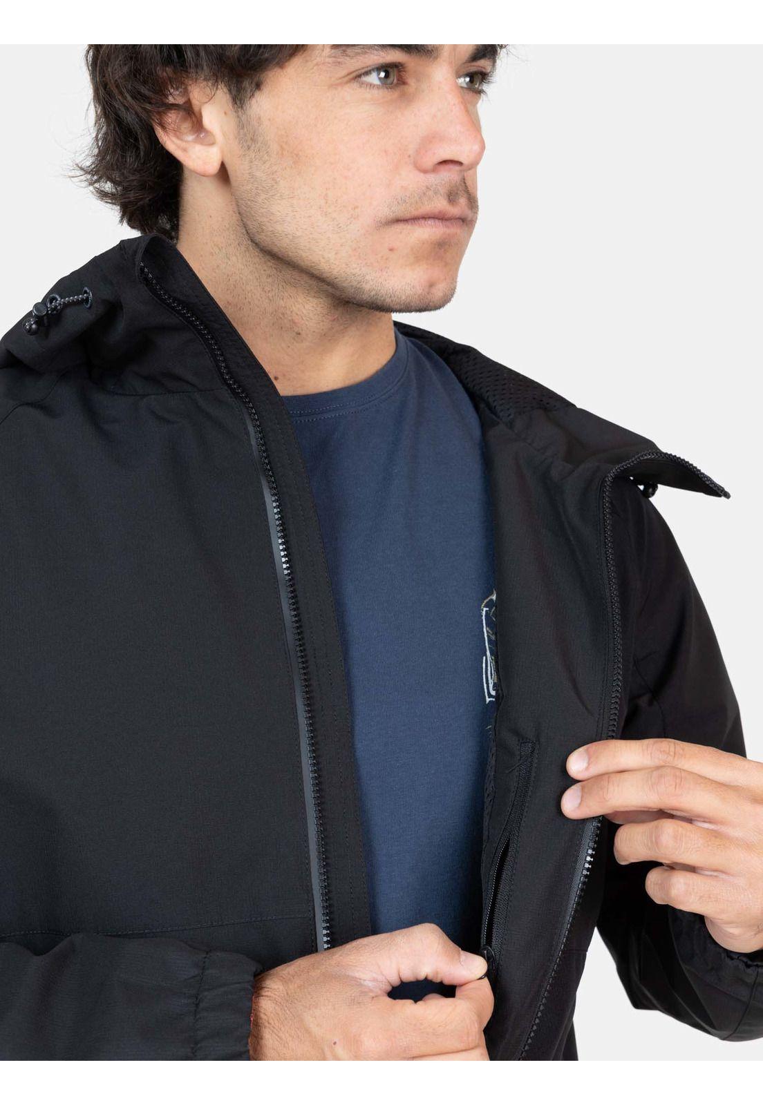 Cortaviento Paisse Negro Hombre Maui And Sons-2