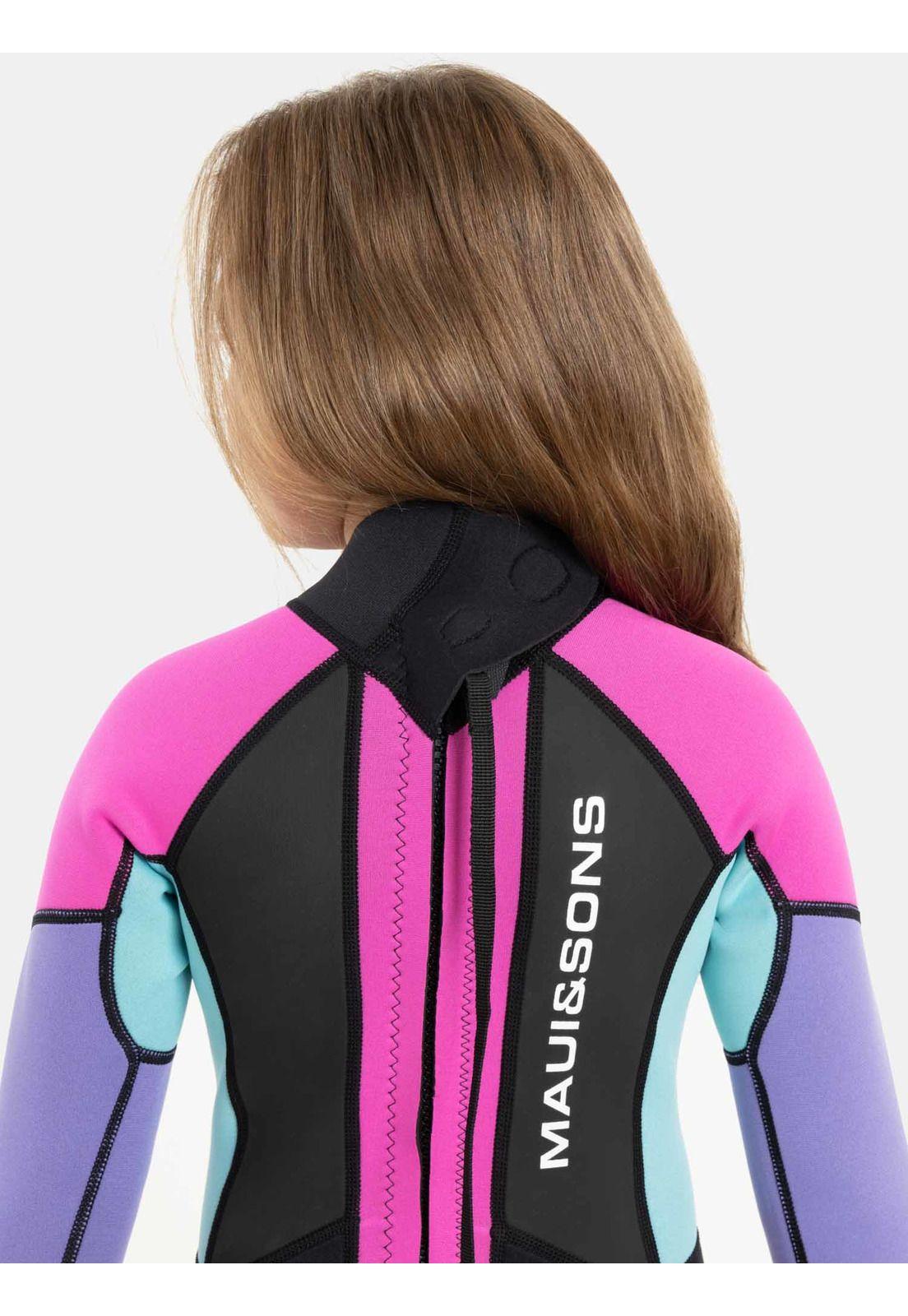 Traje Agua Elictir Rosado Infantil Niña Maui And Sons-2