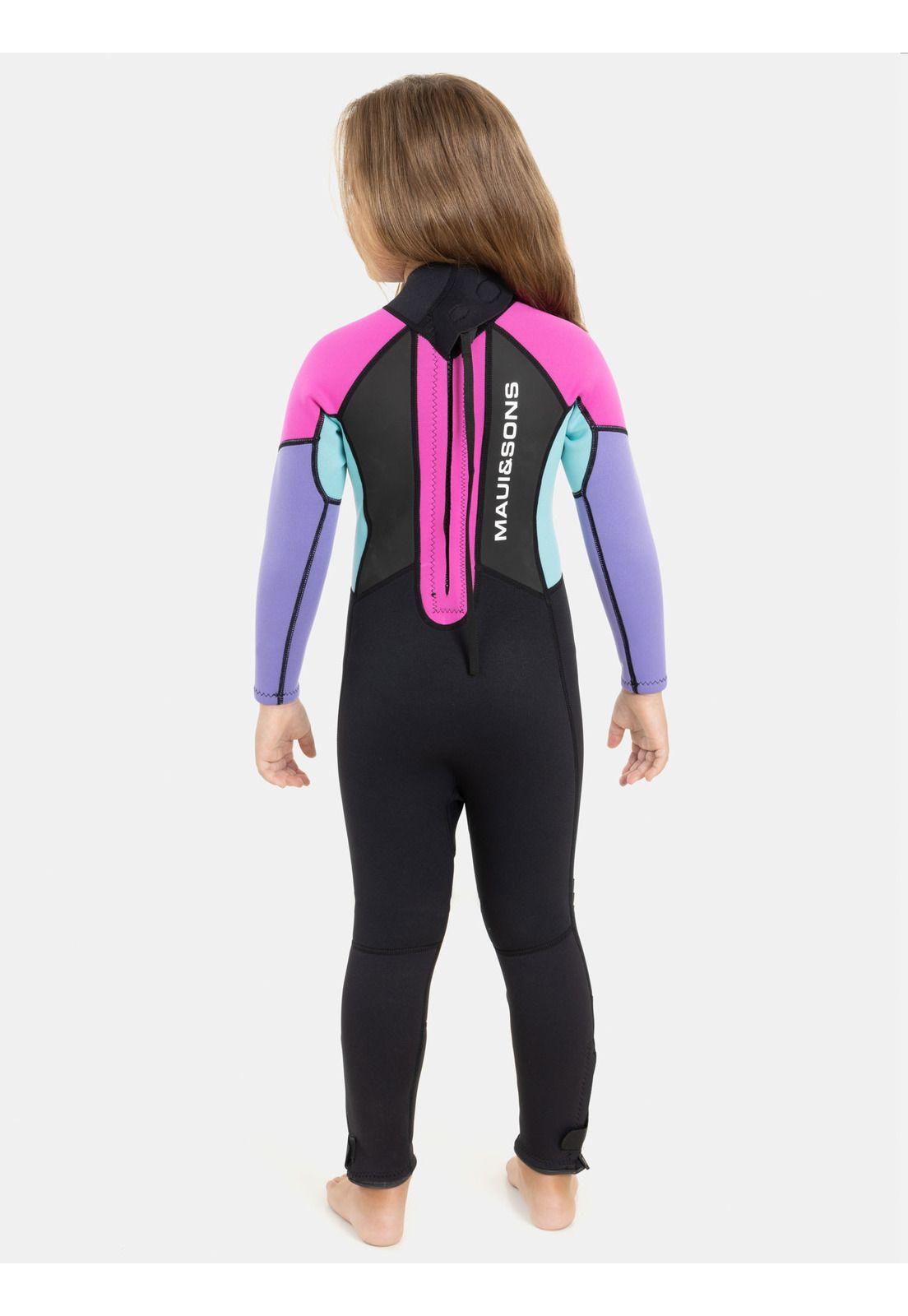 Traje Agua Elictir Rosado Infantil Niña Maui And Sons-3