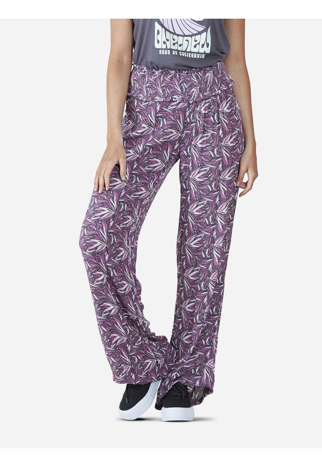 Pantalón Playero Mujer Rosado 5N135-WV22 Maui And Sons-0