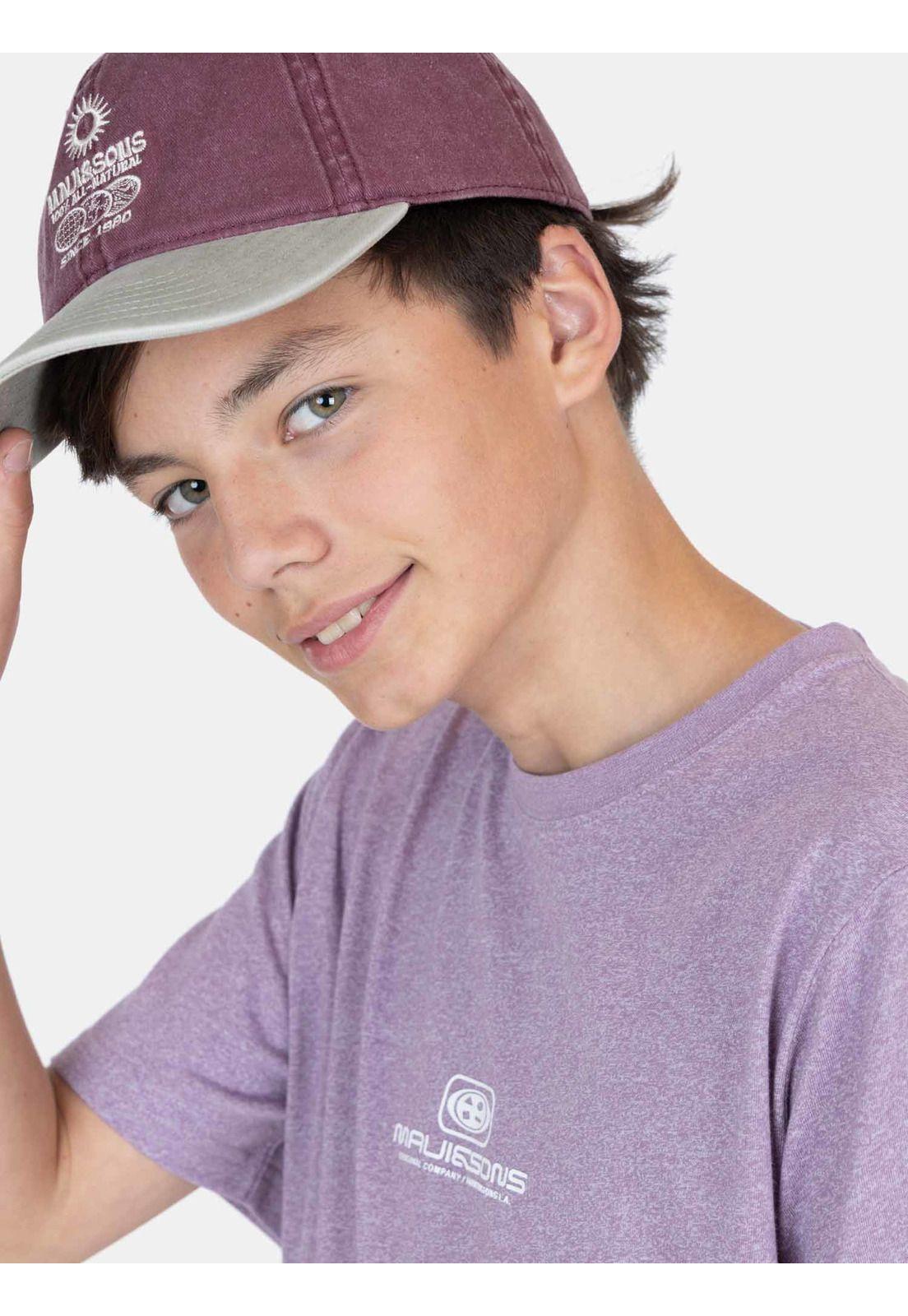 Polera MC Océano Rider Morado Infantil Maui And Sons-2