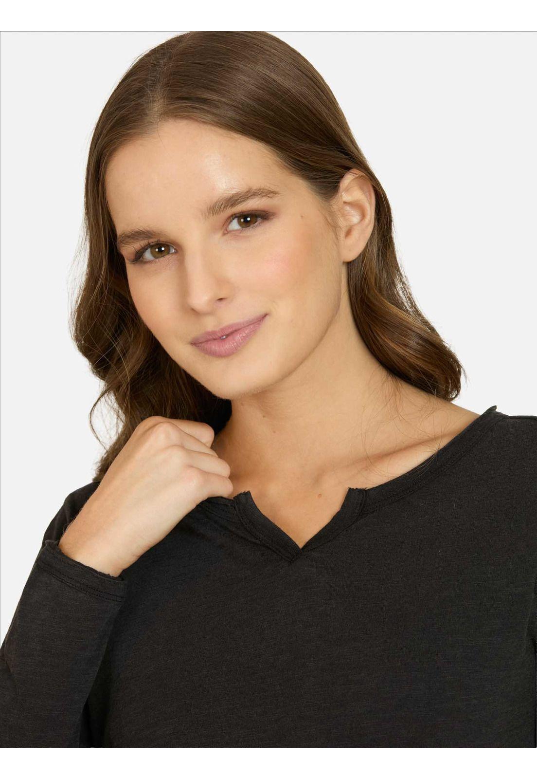 Polera ML Kalani Negro Mujer Maui And Sons-2