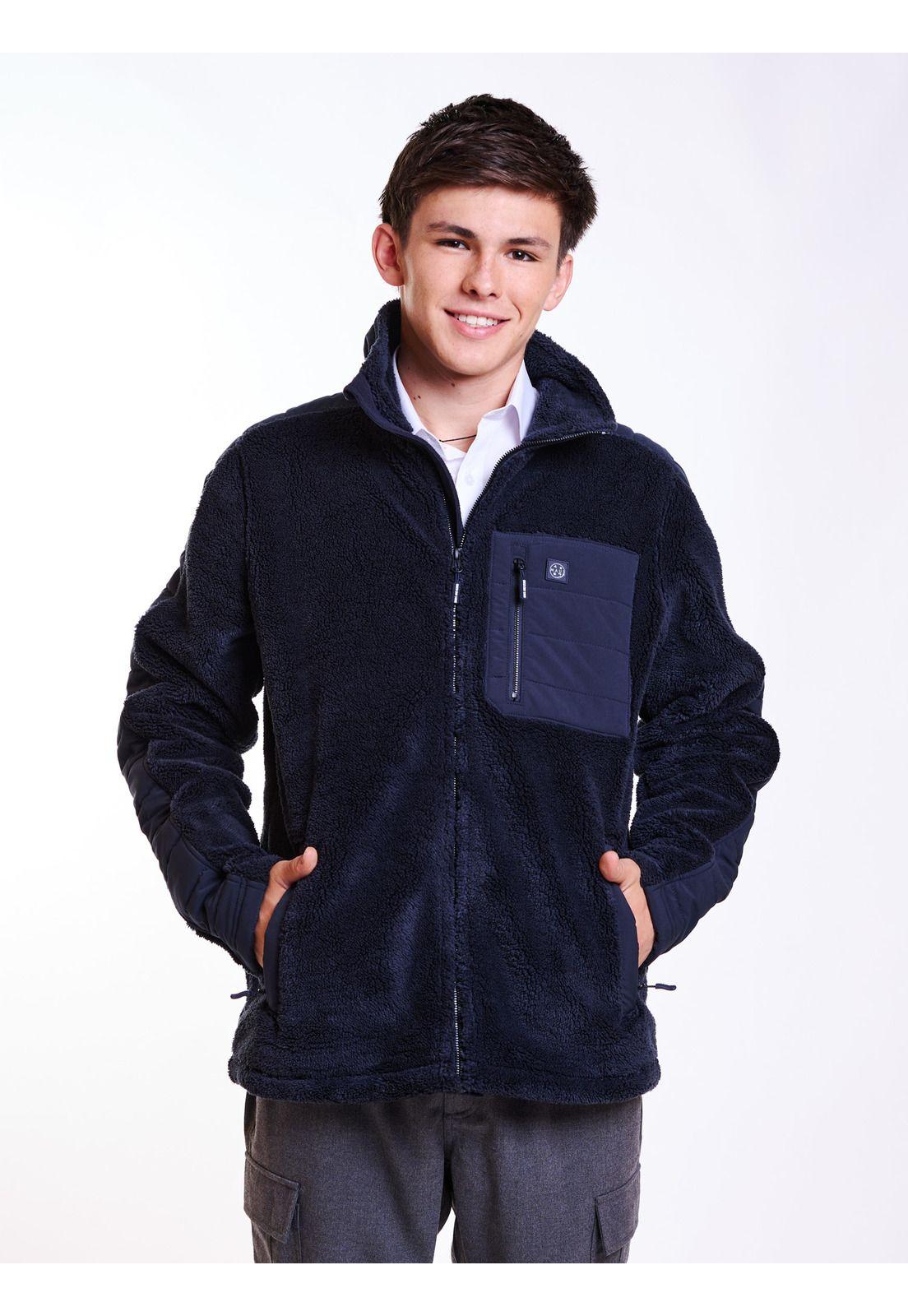 Poleron Chiporro Escolar Oceana Azul Hombre Maui and sons-5