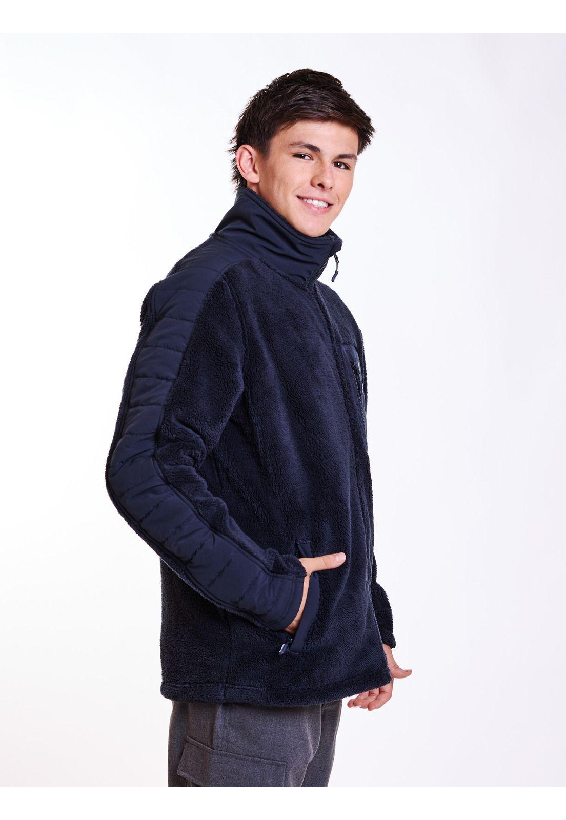 Poleron Chiporro Escolar Oceana Azul Hombre Maui and sons-8