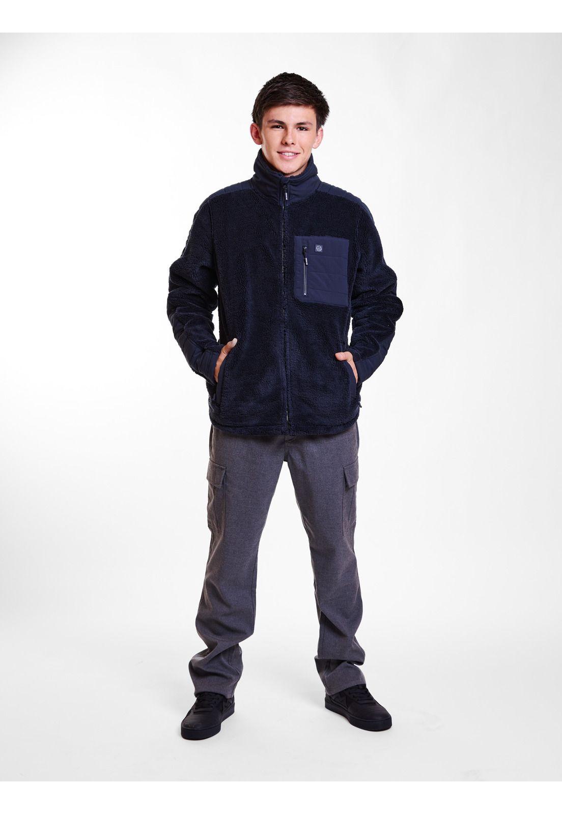 Poleron Chiporro Escolar Oceana Azul Hombre Maui and sons-9