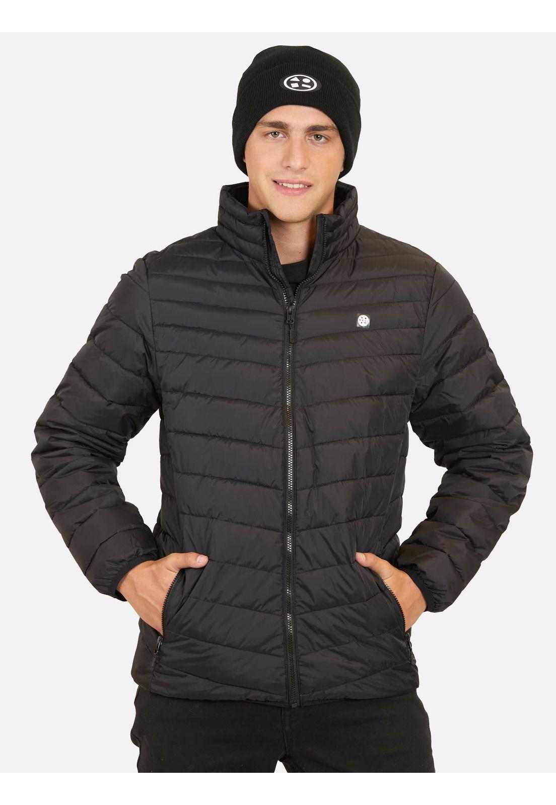 Parka Puffa Haena Negro Hombre Maui And Sons-0