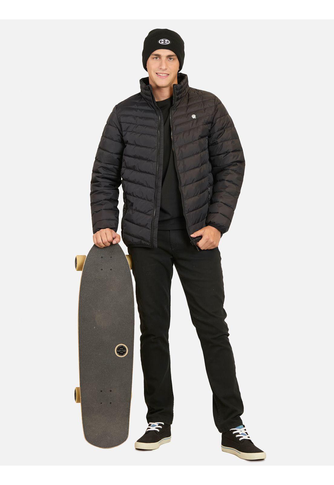 Parka Puffa Haena Negro Hombre Maui And Sons-1