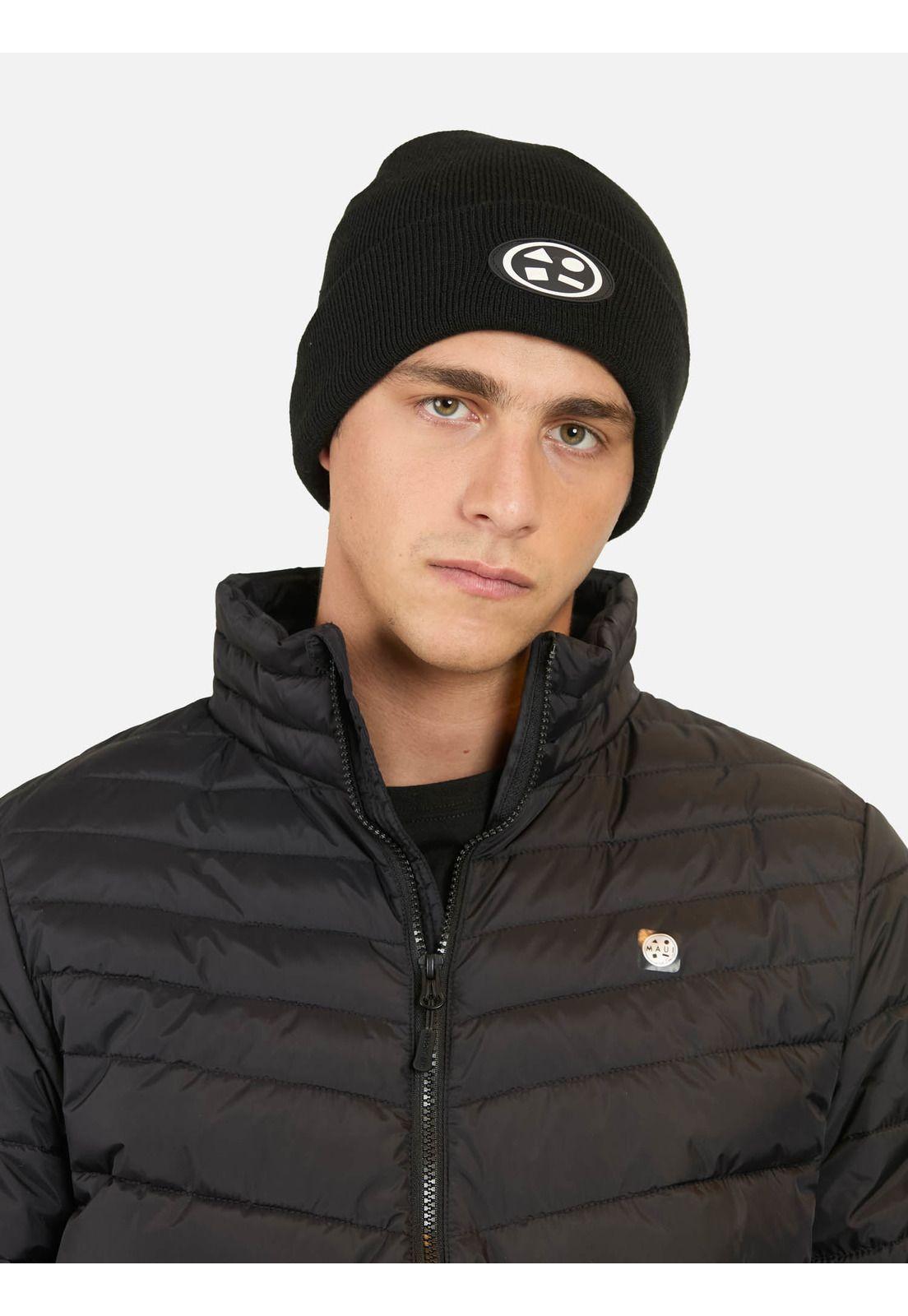 Parka Puffa Haena Negro Hombre Maui And Sons-2