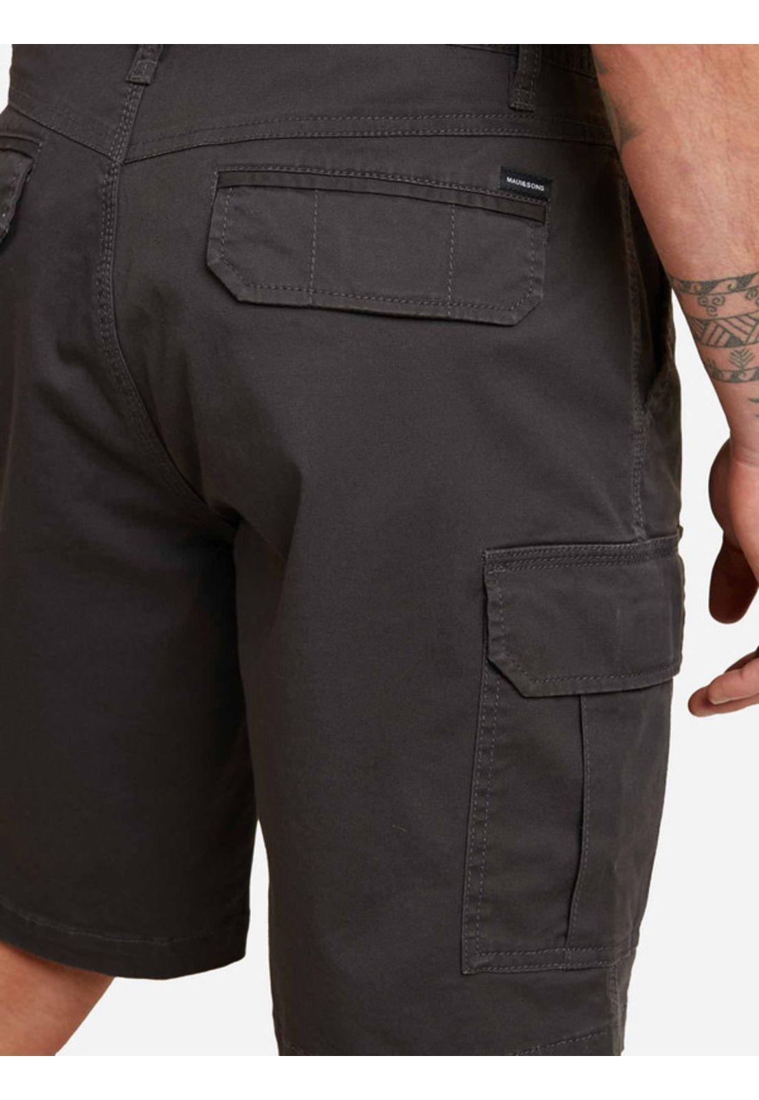 Bermuda Cargo Sand Hombre Gris Maui And Sons-2
