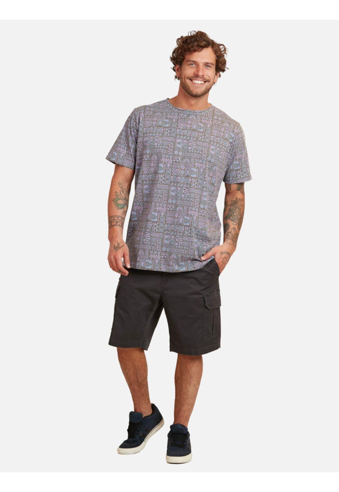 Bermuda Cargo Sand Hombre Gris Maui And Sons-3