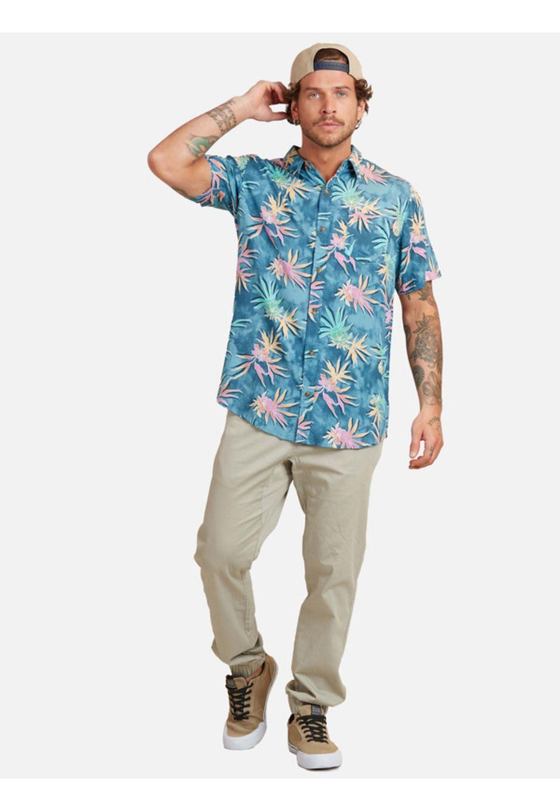 Camisa Mc 5C885 Hombre Multicolor Maui And Sons-3