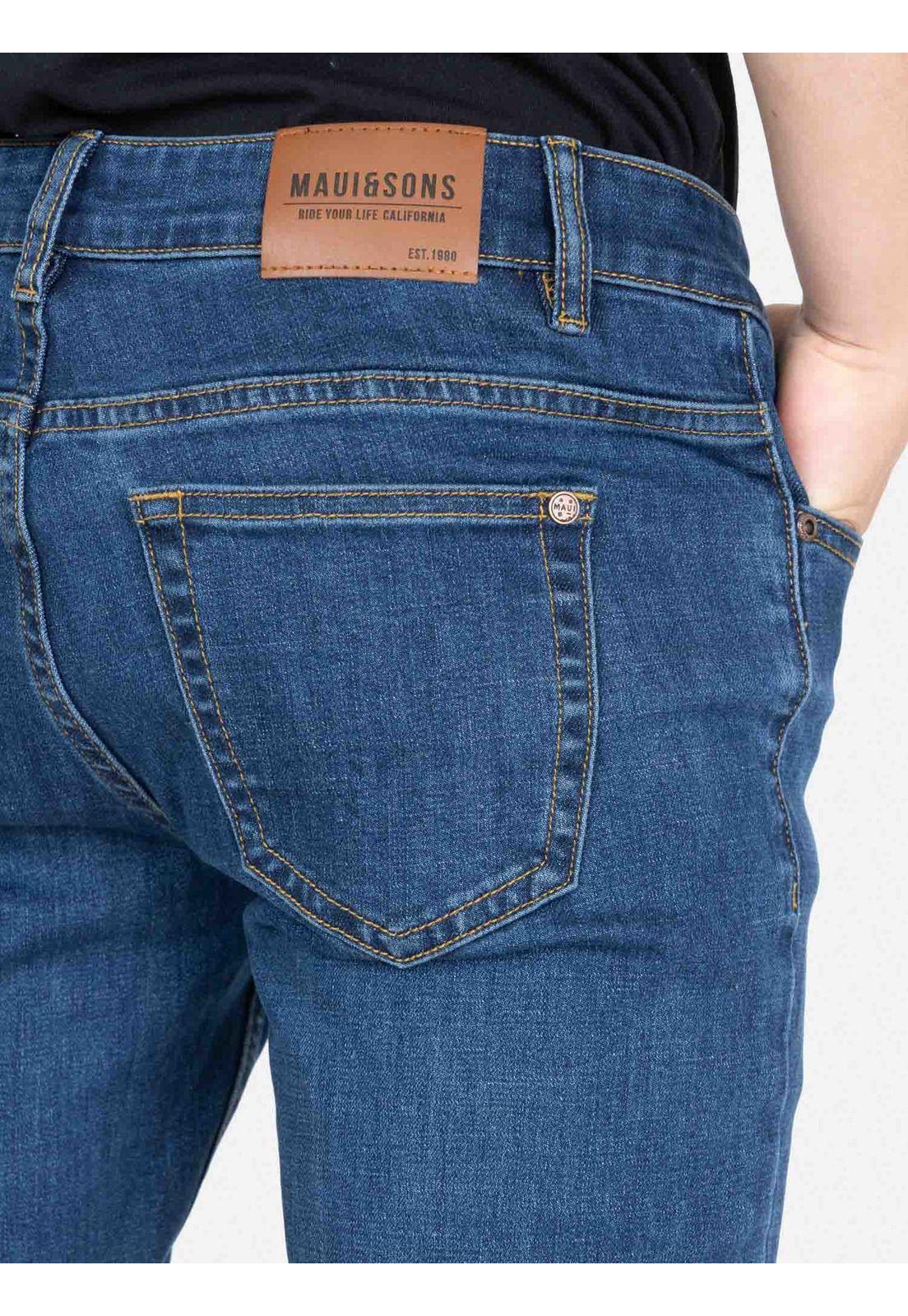 Jeans Tropique Azul Infantil Maui And Sons-2