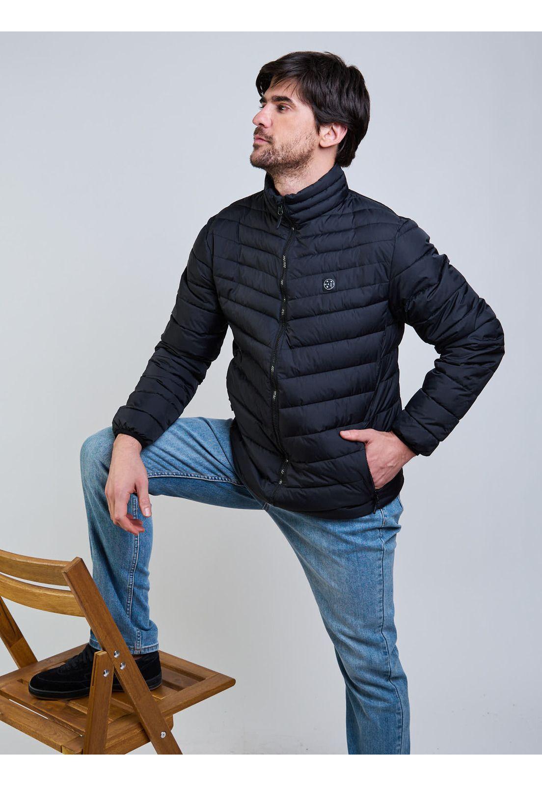 Parka Axis Negro Hombre Maui And Sons-7