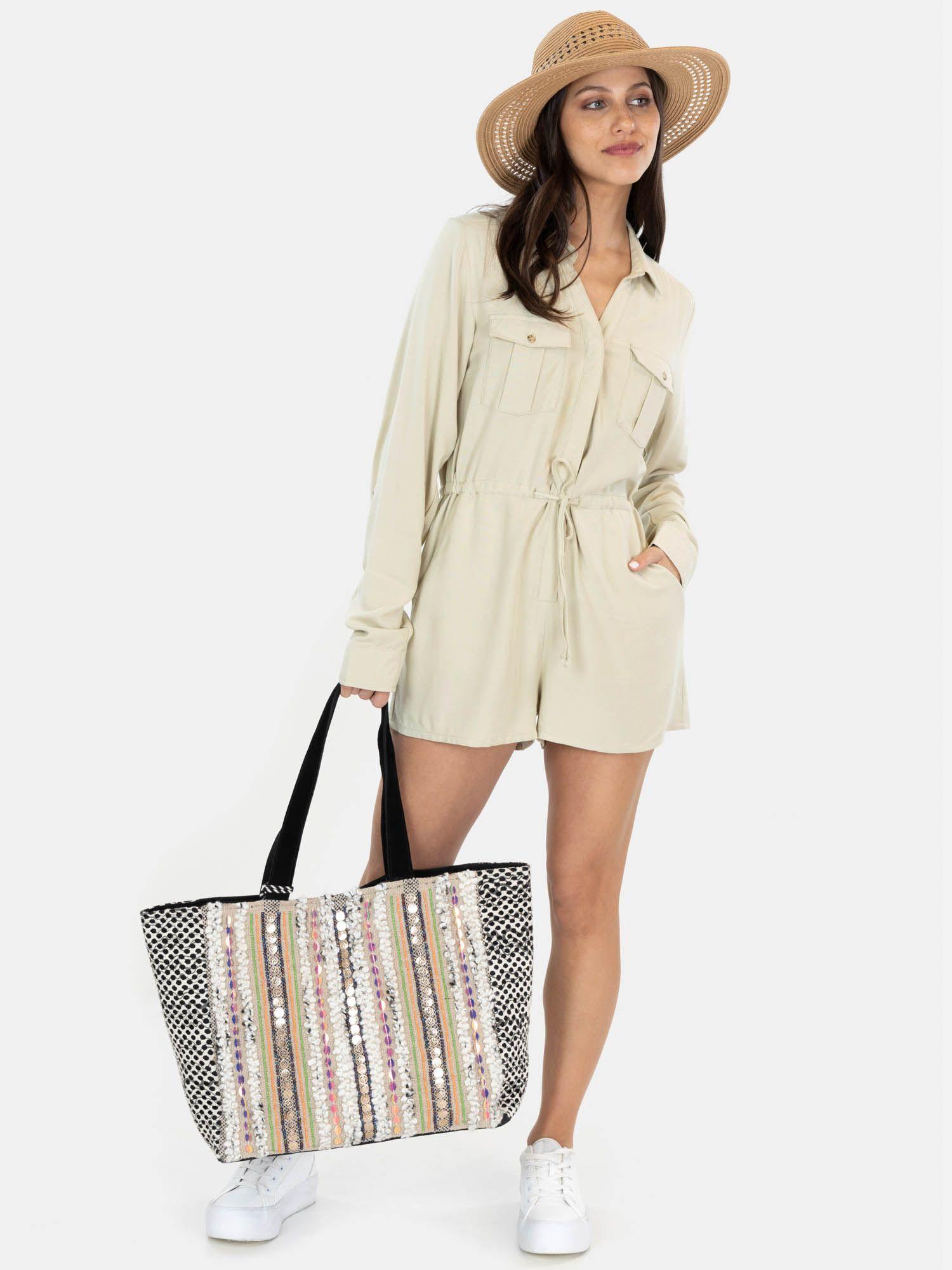 Entero Marshall Beach Beige Mujer Maui And Sons-3