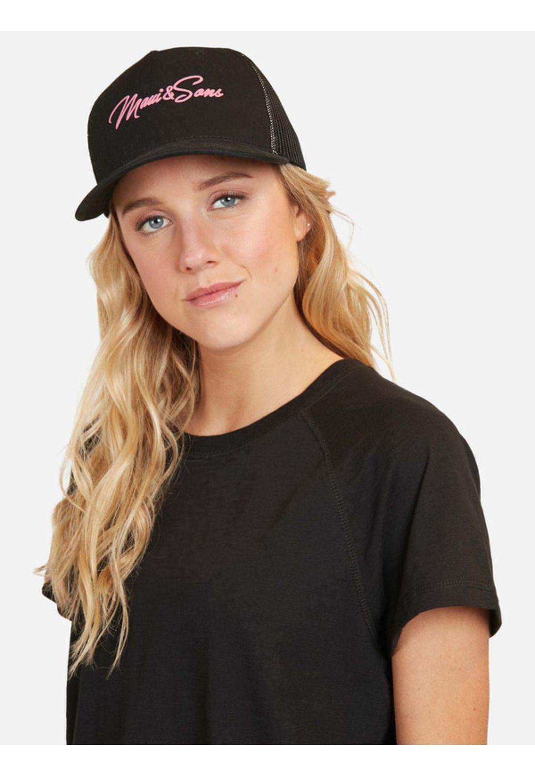 Polera Back To Black Ts Mujer Negro Maui And Sons-2