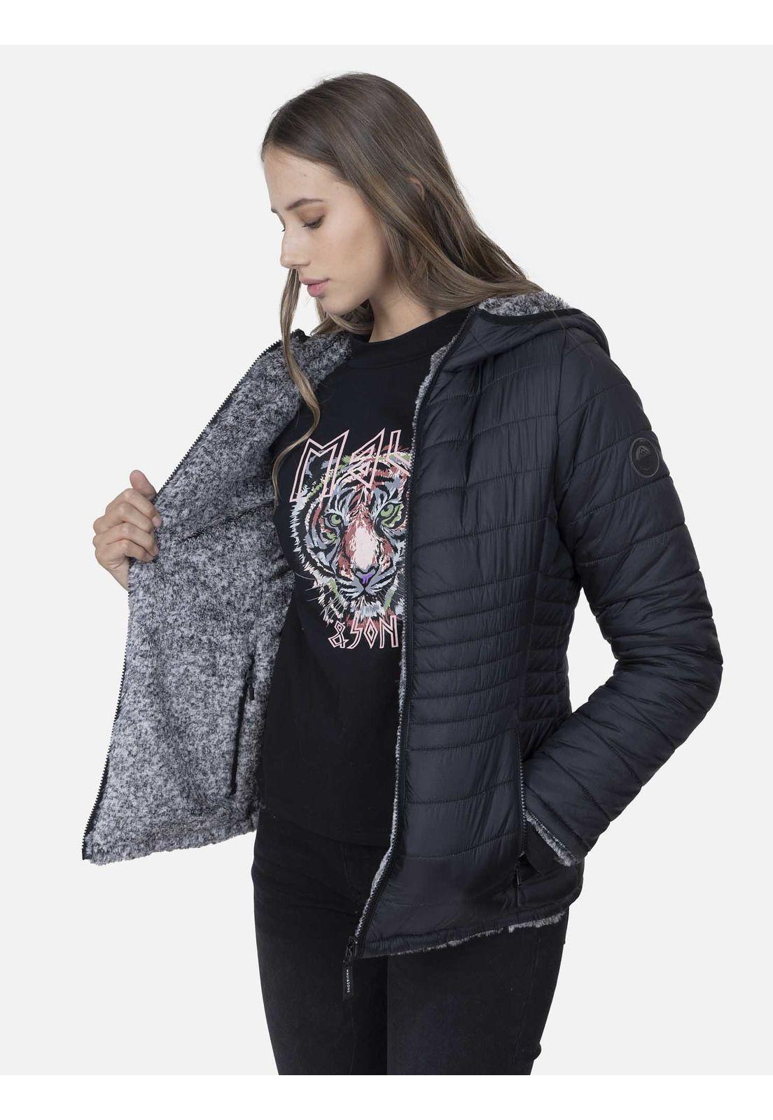 Parka Mujer CLASSIC 80 Negro Maui and Sons-3