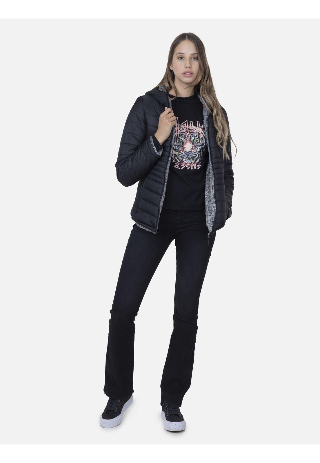 Parka Mujer CLASSIC 80 Negro Maui and Sons-4