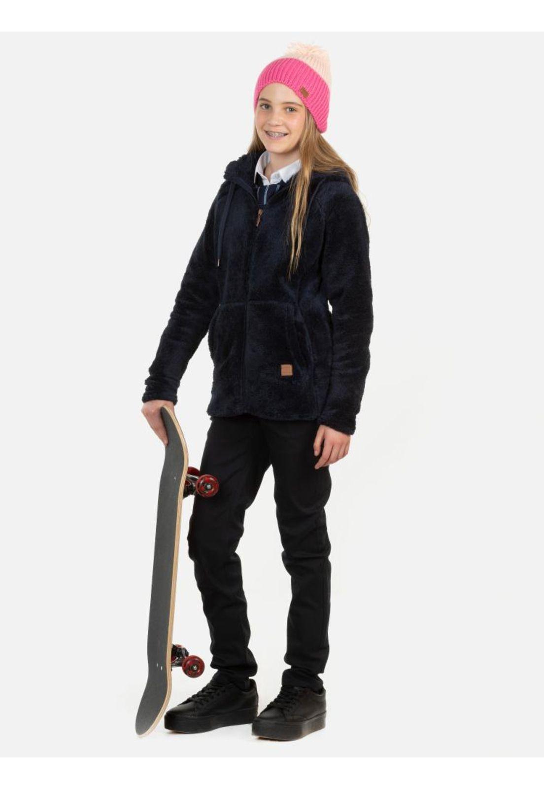 Poleron Escolar Chiporro Amara Mujer Azul Maui and Sons-3