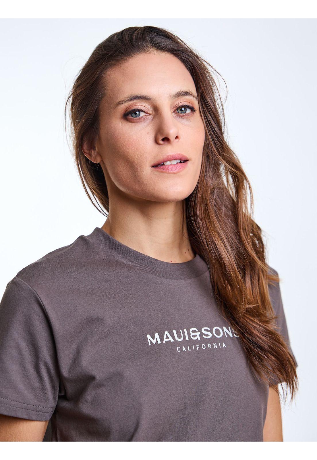 Polera MC Rhea Café Mujer Maui and Sons-3