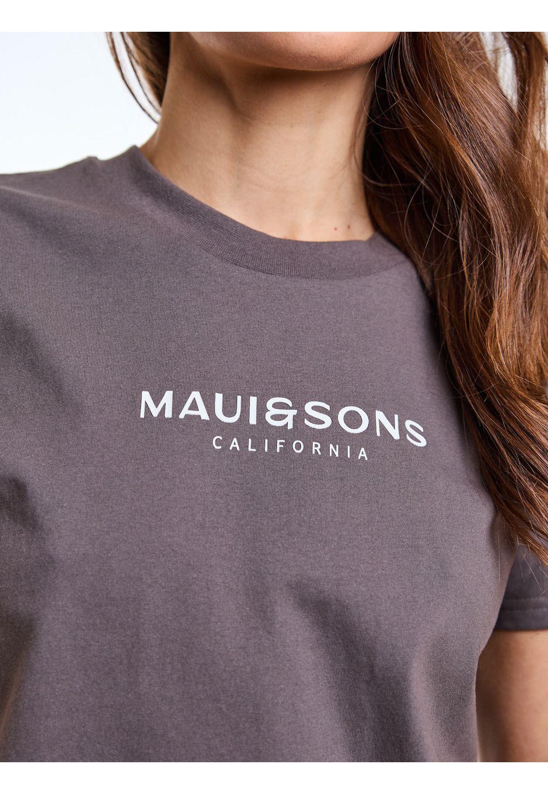 Polera MC Rhea Café Mujer Maui and Sons-4