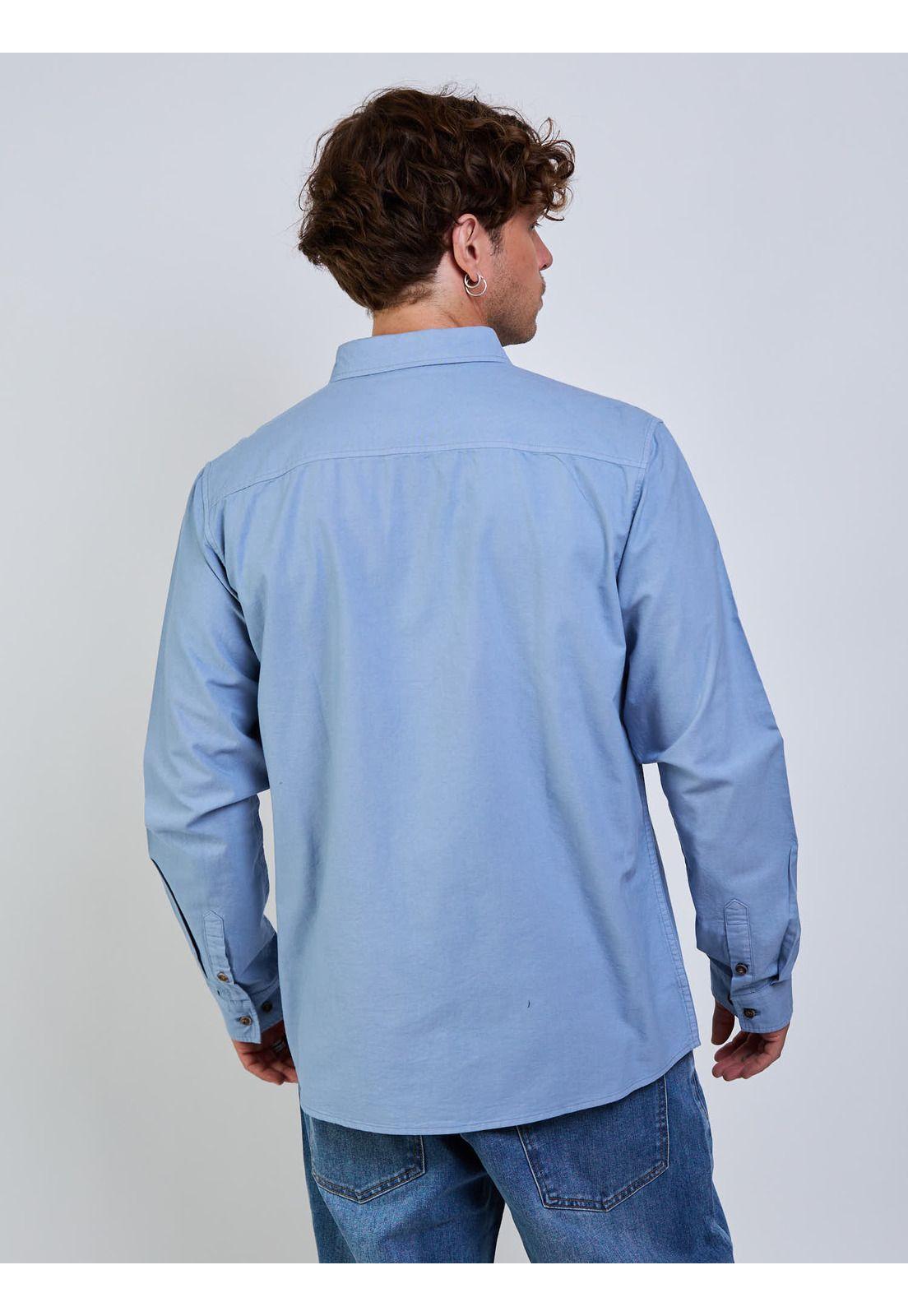 Camisa Groovy Celeste Hombre Maui And Sons-1