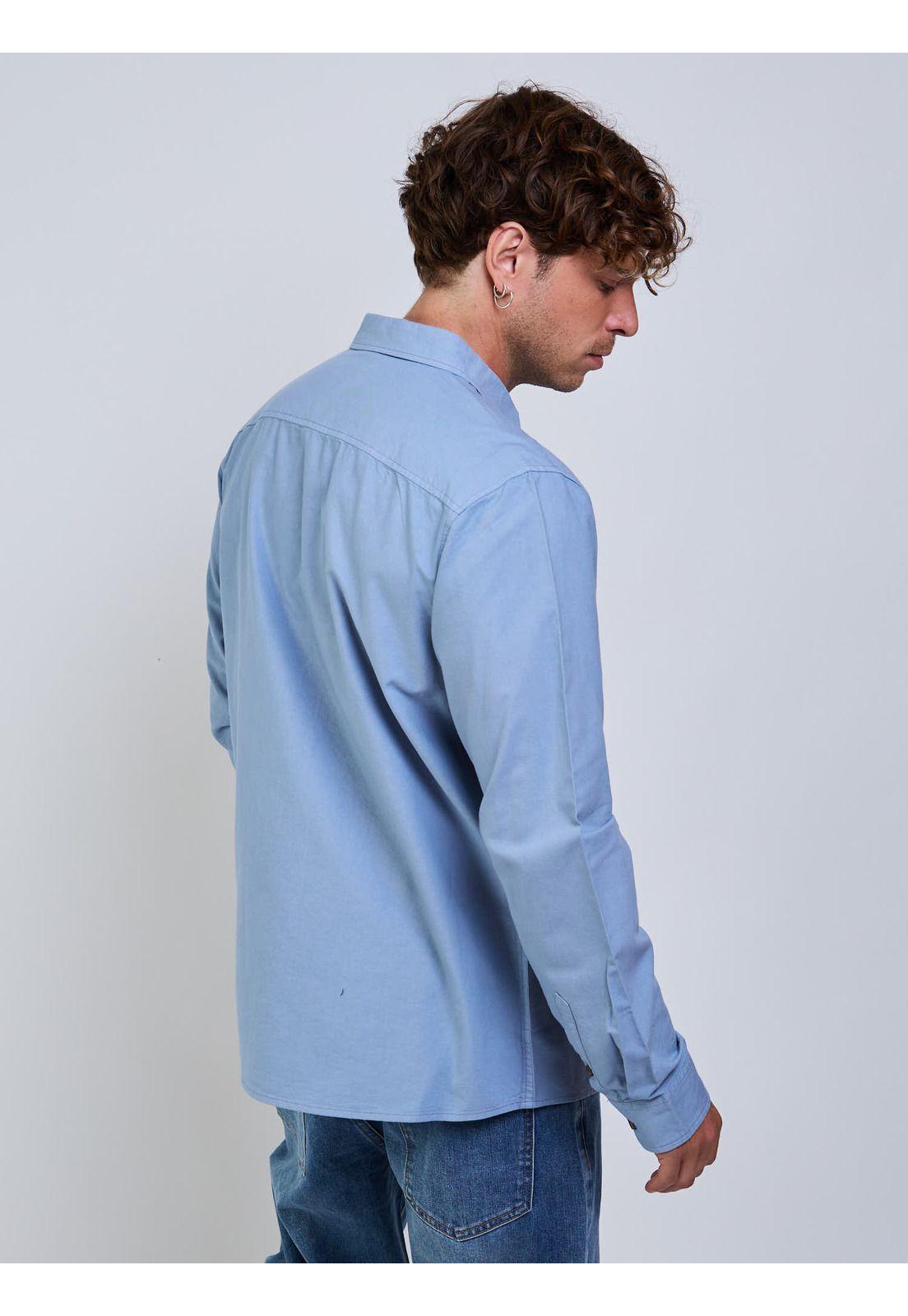 Camisa Groovy Celeste Hombre Maui And Sons-2