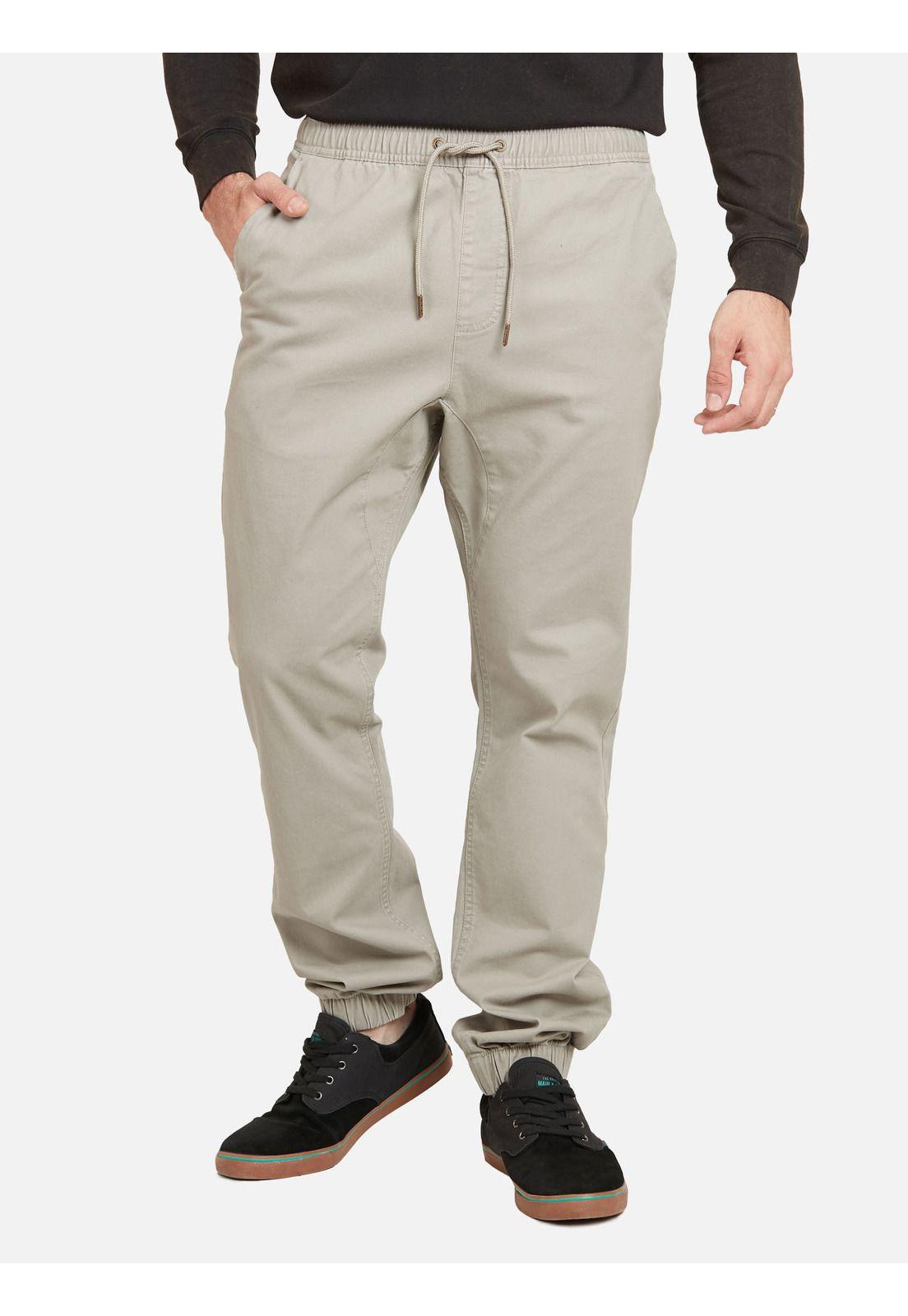 Pantalon Jogger Fit Hombre Café Maui And Sons-0