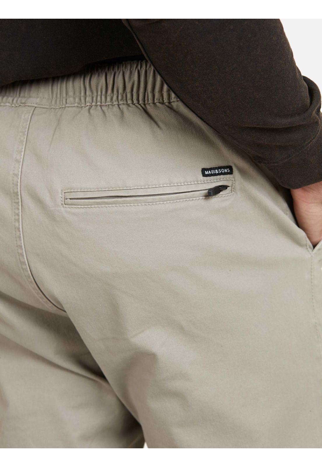 Pantalon Jogger Fit Hombre Café Maui And Sons-2
