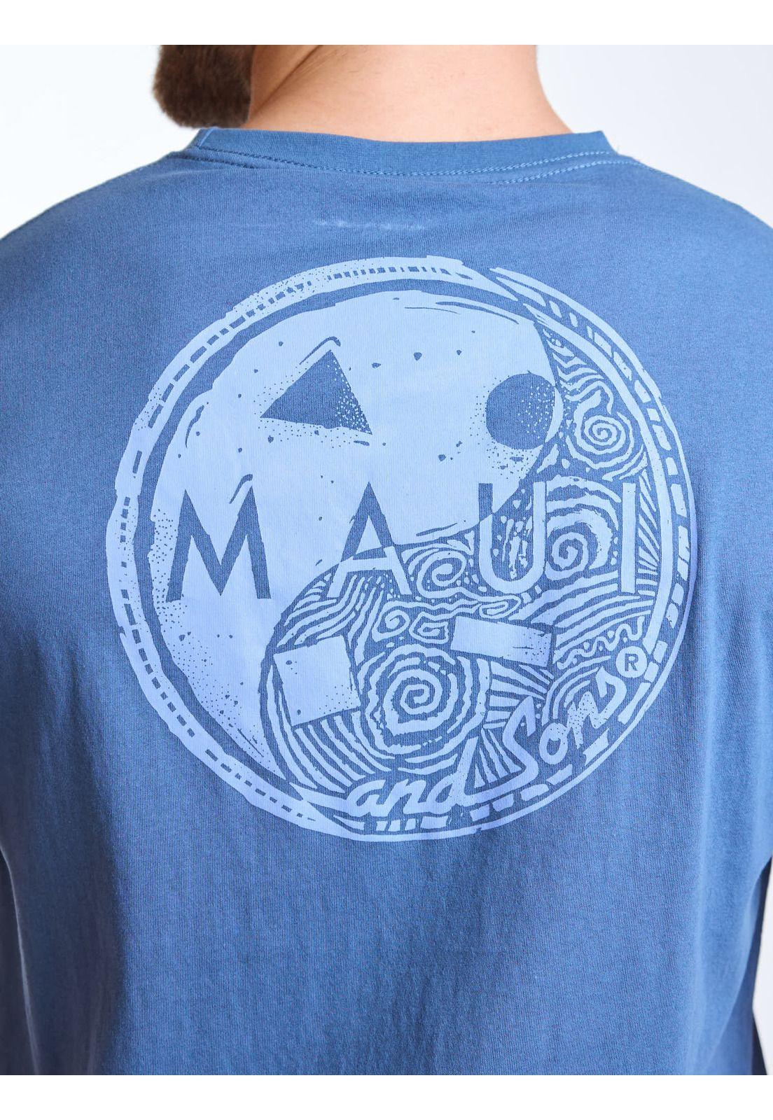 Polera MC Breeze Azul Hombre Maui and Sons-3