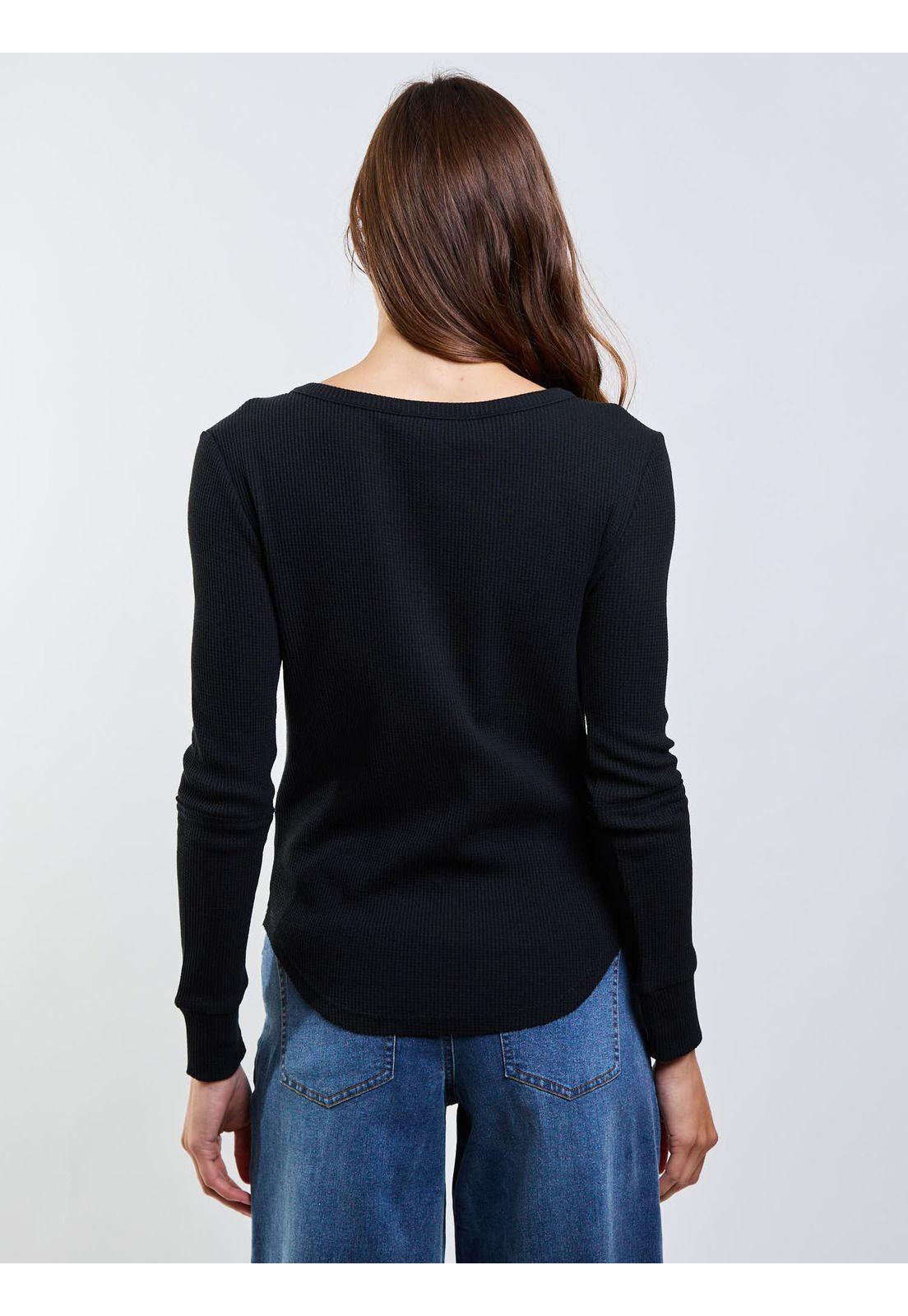 Polera ML Sicilia Negro Mujer Maui And Sons-1