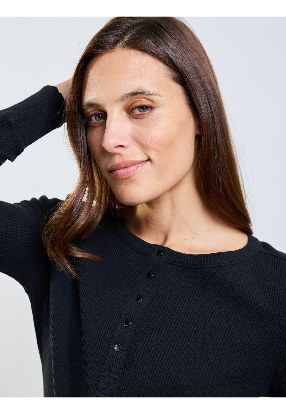 Polera ML Sicilia Negro Mujer Maui And Sons-3