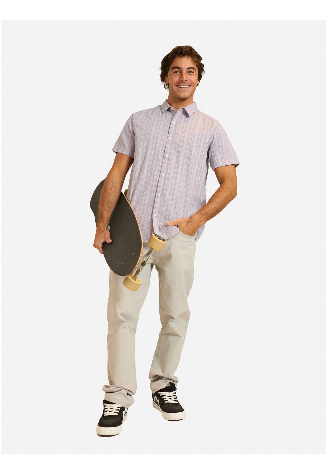Camisa MC Lohai Morado Hombre Maui And Sons-3