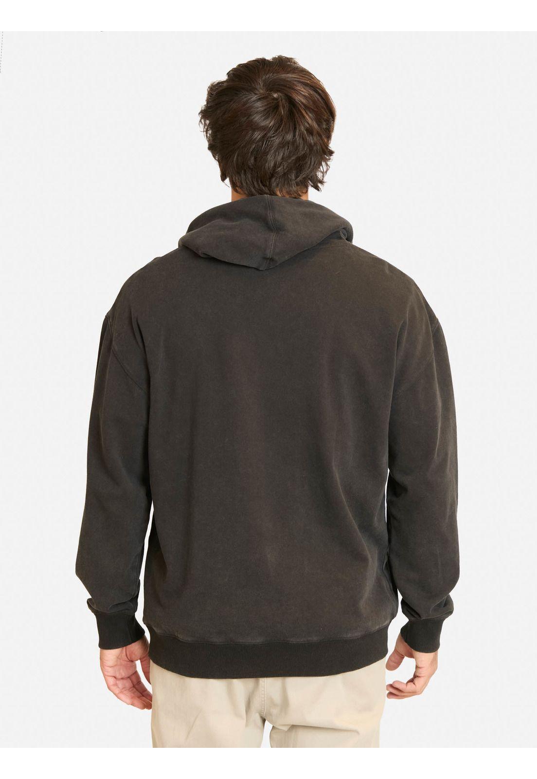 Poleron Canguro Waviana Negro Hombre Maui And Sons-1